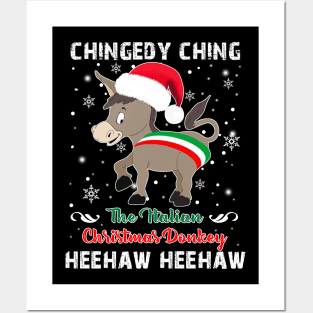 The Christmas Donkey - Italian Christmas Donkey Posters and Art